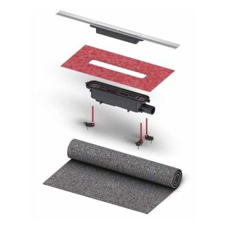 Душевой лоток TECE TECEdrainprofile 671021 100 см чёрный сатин